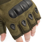 Anti Slip Cycling Gloves for Outdoor Sports Tactical Half Finger Wear Resistant Climbing Gloves