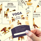 Seated Yoga Cards Set For Chair Yoga Poses With Step By Step Illustrated Guide For Instructors And Fitness Trainers