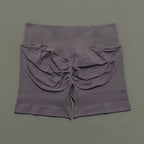 HISTELLO Gym Shorts 4.5" Women Fitness Sports Biker Shorts Low Waist Running Pants Workout Scrunch Butt Yoga Seamless Leggings