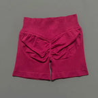 HISTELLO Gym Shorts 4.5" Women Fitness Sports Biker Shorts Low Waist Running Pants Workout Scrunch Butt Yoga Seamless Leggings