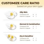 Vita C Capsule Cream Collagen Face Gel Repairing  Korean Skin Care Products 2.39 oz