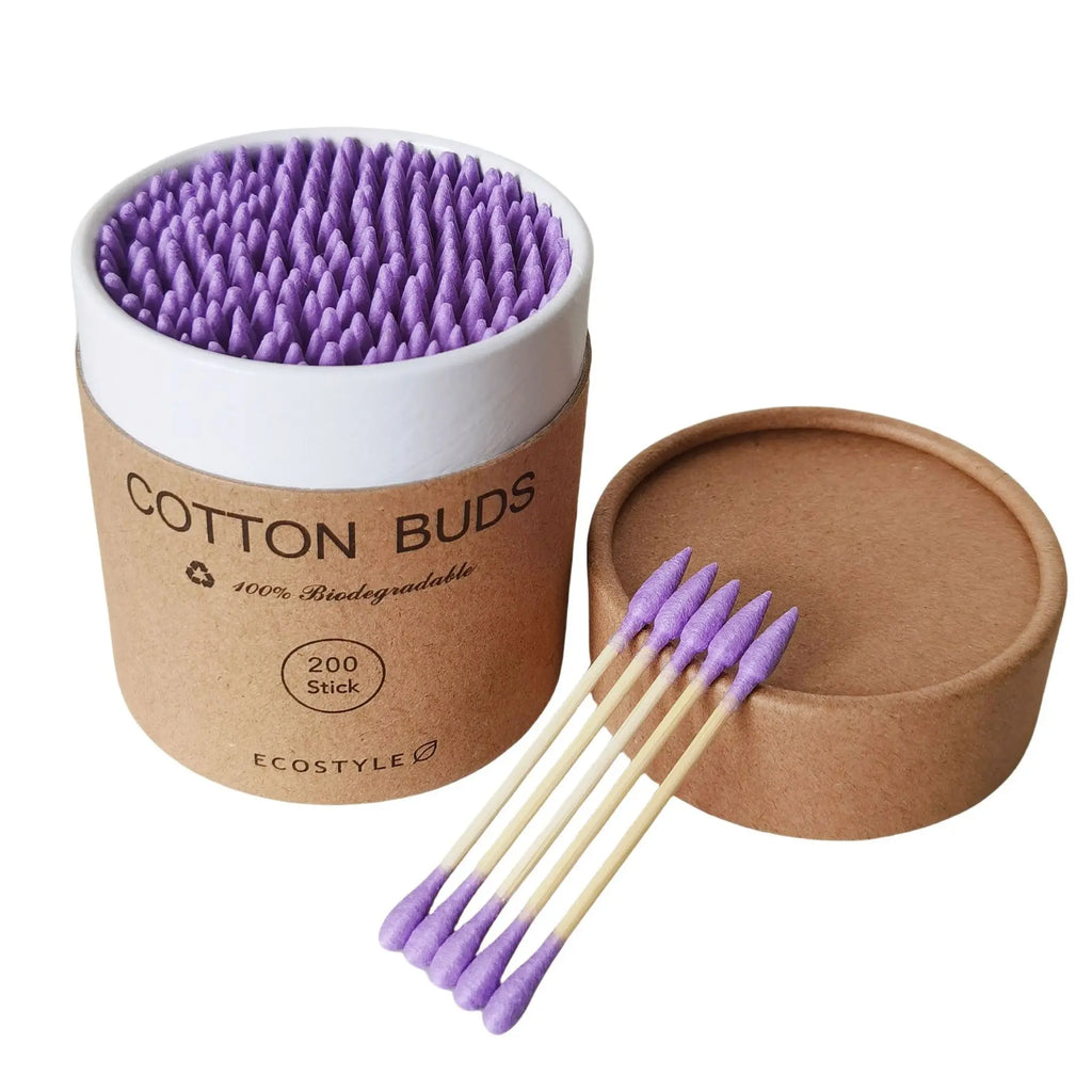 Baby Cotton Swabs Wood Sticks 200Pc/Box Wooden Soft Cotton Bud Cleaning of Ears Tampons Cotonete Pampons Health Beauty Accessory
