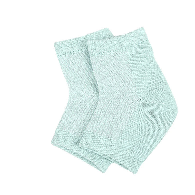 Colorful Silicone Moisturizing Gel Heel Socks Cracked Foot Skin Care Protectors Kit Set Professional Nursing Foot Health Care