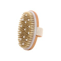 2 In 1 Dry Skin Body Brush Natural Bristle Dead Skin Remover Anti Cellulite Exfoliates Blood Circulation Health Massage Tools