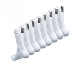 Quick Dry Cycling Socks For Men And Women Breathable Nylon Running Socks Medium Length Tube Style For Sports Fitness