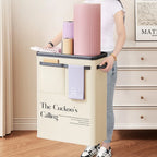 Yoga Storage Bin Large Capacity Foldable Organizer for Sports Gear Fitness Equipment and Accessories