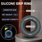 Silicone Finger Gripper Ring Hand Trainer For Grip Strength Training Stress Relief Home Gym Exercise Equipment