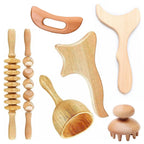 Wood Therapy Massager Fast Anti-Cellulite Gua Sha Tool Deep Tissue Relax Massager for Body Maderoterapia Roller Beauty Health