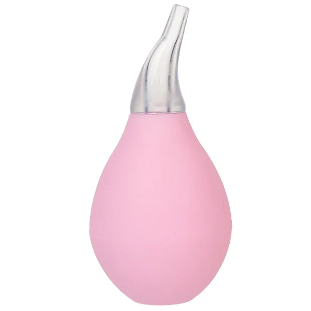 Kids Nasal Aspirator Waterdrop Manual Soft Baby Nasal Aspirator Suction Pump Safe Hygienic Nose Cleaning Tool Infant Health Care