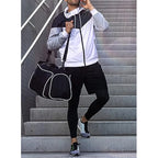 Mens 2 In 1 Sport Pants Athletic Tracksuit For Gym Running Workout Jogging Trousers