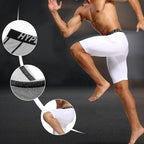 Men Compression Shorts Summer Sportswear Gym Training Tights Leggings Short Pants Running Bottoms