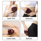 Universal Silicone Meridian Slimming Brush Body Beauty Leg Massage Tool Five Elements Dredging Health Care Scraping Equipment