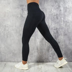 Women Yoga Leggings High Waist with Pocket Gym Workout Running Stretchy Butt Lifting Casual Skinny Pants
