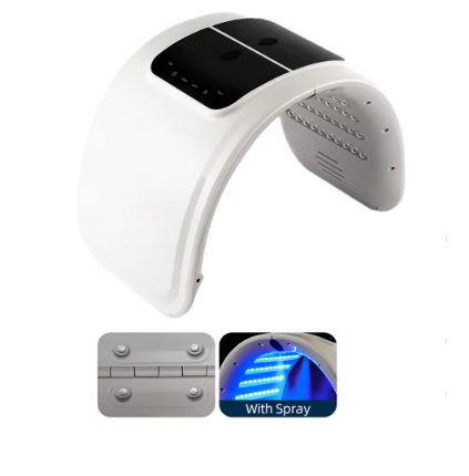 7 Colors LED Photon Machine With Nano Spray Skin Moisturizing Face&Body Mask Salon SPA Home Use Skin Rejuvenation Acne Skin Care