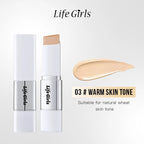 Lazy Foundation Stick – Moisturizing Matte Concealer & Makeup Base, Sweat-Proof Long-Wear
