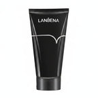 LANBENA blackhead remover mask tube with benefits listed on a white background