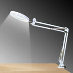 72LED 8X/10X NEW Illuminated Magnifier USB 3 Colors LED Magnifying Glass for Soldering Iron Repair/Table Lamp/Skincare Beauty