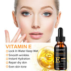 Vitamin E Face Serum Whitening Shrinking Pore Wrinkle Removing Blackspot Lightening Skin Care Essence Skin Care Product
