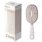 Volumizing Hair Brush With Inbuilt Cleaning Styling Massage Acupoint Hair Spring Bone Air Cushion Comb For Beauty Health