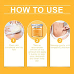 Full Body Fitness Massage Cream, Hot Compress to Tighten Abdominal Muscles
