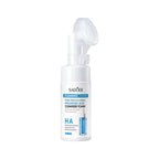Sadoer cleansing foam bottle with pump on a white background