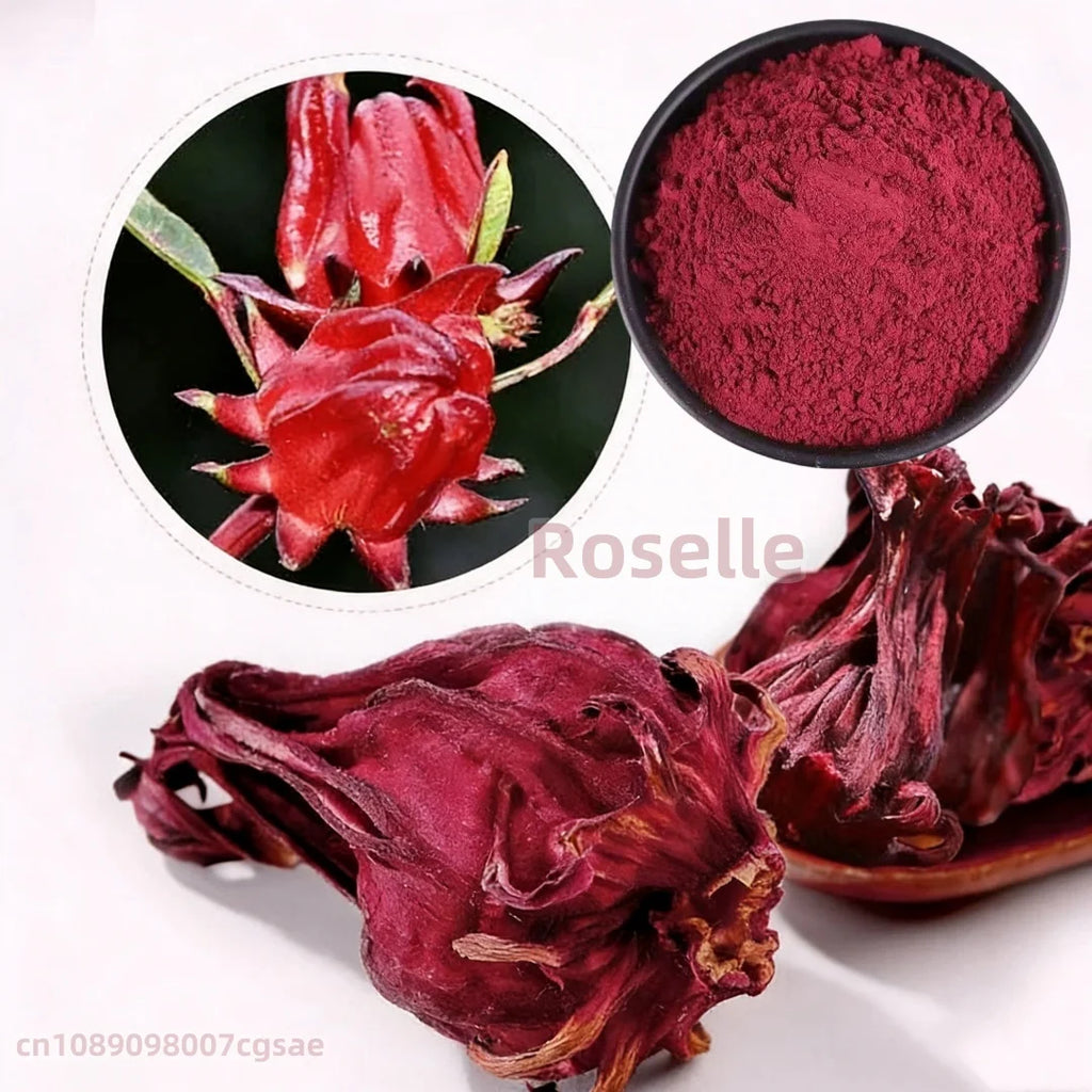 Top Organic Dried Roselle Hibiscus Flowers Natural Red Pigment For Handmade Perfume Resin Craft Beauty Health Materials