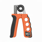 Hand grip trainer with accessories on a white background