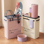 Yoga Storage Bin Large Capacity Foldable Organizer for Sports Gear Fitness Equipment and Accessories