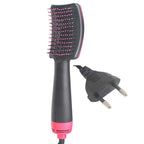 2 IN 1 One Step Hair Dryer and Volumizer Hair Straightener Hot Air Brush Hair Curler Hair Beauty and Health Styling