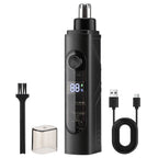 Rechargeable Nose Hair trimmer and Facial Hair remover for Men Nose Hair Shaver for nasal clearance - portable grooming tool for