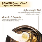 Vita C Capsule Cream Collagen Face Gel Repairing  Korean Skin Care Products 2.39 oz