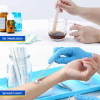 Disposable Wooden Tongue Depressor Individually Packaged Woman  Body Hair Removal Sticks Beauty Health Sterilize Tool Supply