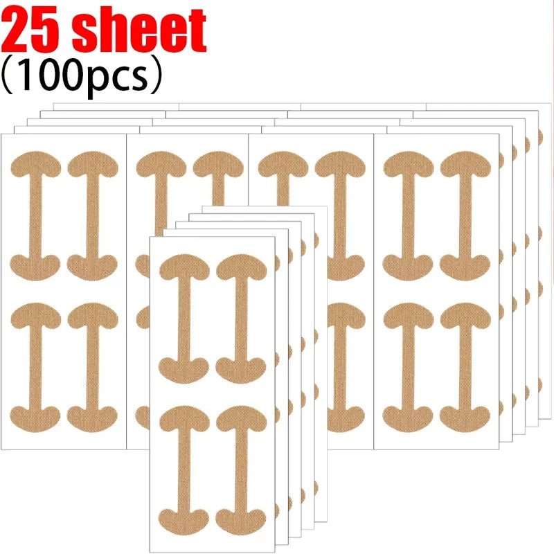 20-100pcs Adhesive Toenail Patch Ingrown Toe Nail Correction Sticker Foot Corrector Pedicure Health Care Tools Toe Treatment Pad