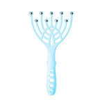 9 Claws Head Massger Streamlined Ball Deep Stress Relaxation Scalp Massager Handheld Spa Massage Roller Health Stress Relief Aid