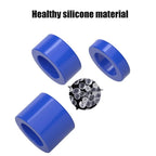 3 Piece Massage Silicone Ring Set Multi Sized Portable