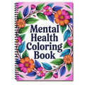 1PC 30-Page Emotional Soothing Coloring Book, Exquisite Flower Designs, Uplifting Phrases, Mental Health Coloring Book