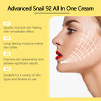 Snail 92 Mucin Power Essence/Cleanser/Cream Moisturizing Smoothing Nourishing Korean Cosmetics Facial Skin Eye Care Product