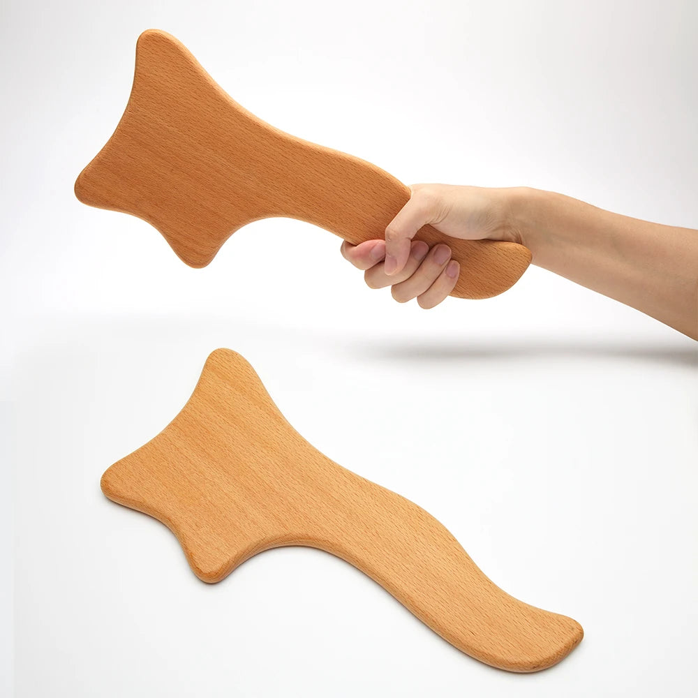 Wood Therapy Massager Fast Anti-Cellulite Gua Sha Tool Deep Tissue Relax Massager for Body Maderoterapia Roller Beauty Health