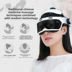Head and Eye Massager Device Scalp Neck Massager Helmet Head Therapy Massage Instrument Health Beauty Equipment NEW Integrated