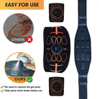 Smart Abdominal Toning Belt Abs Trainer Muscle Toner For Body Arm Training Workout Home Gym Fitness Massage