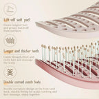 Volumizing Hair Brush With Inbuilt Cleaning Styling Massage Acupoint Hair Spring Bone Air Cushion Comb For Beauty Health