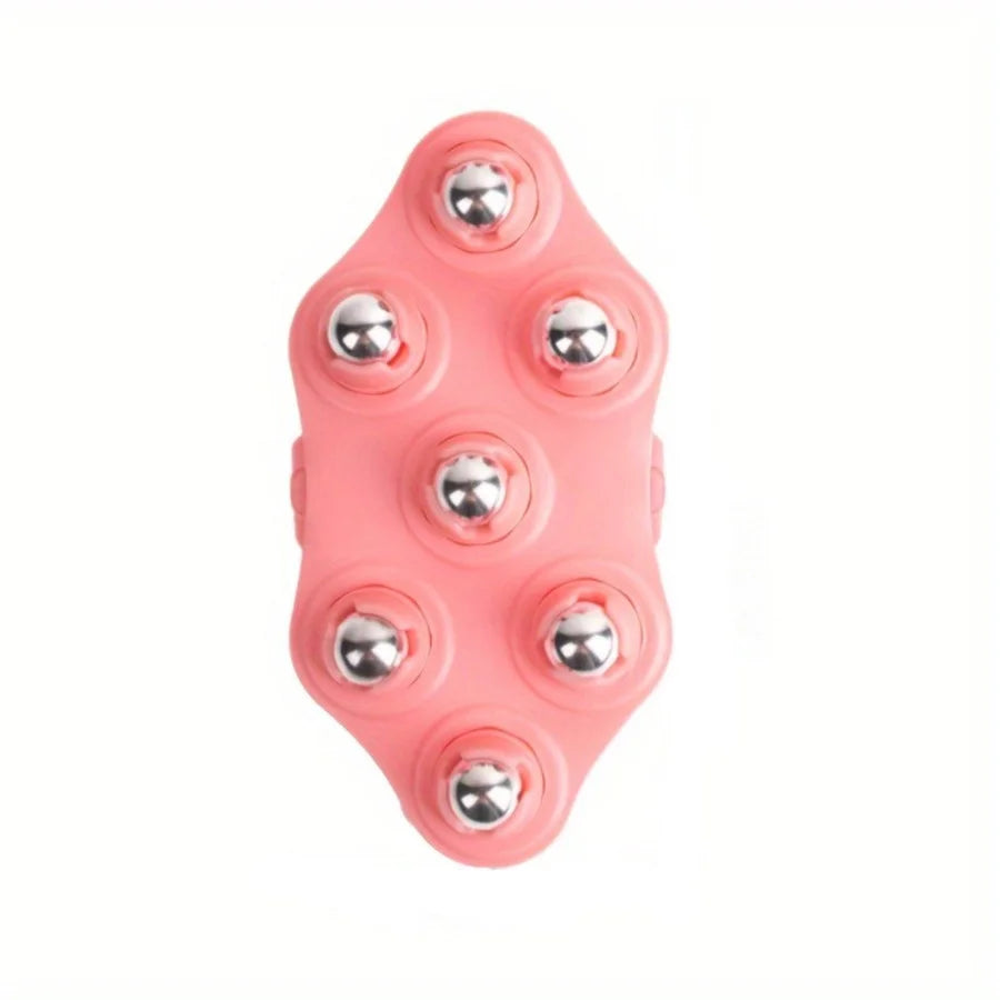 Enjoy Comfortable Seven, bead Massager, Five-element Meridian Brush, Rolling Ball Lymphatic Massage For 360-degree Health Care
