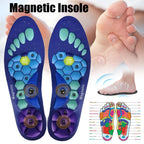 Foot Acupressure Magnetic Insoles Arch Support Insoles Breathable Sports Shoes Pads Body Detox Slimming Feet Health Care Tools
