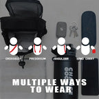 Magnetic Gym Bag Large Capacity With Phone Pocket Portable Water Bottle Pouch And Organizer For Sports