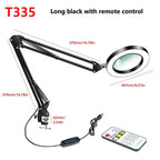 72LED 8X/10X NEW Illuminated Magnifier USB 3 Colors LED Magnifying Glass for Soldering Iron Repair/Table Lamp/Skincare Beauty