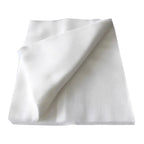 Folded white cloth with '100pcs' text on a white background