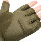 Anti Slip Cycling Gloves for Outdoor Sports Tactical Half Finger Wear Resistant Climbing Gloves