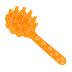 1pcs Shell Shaped Head Massage Comb Long Handled Resin Massage Combs Head Massager Meridian Scraping Scalp Massage Health Tools