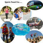 Quick Dry Microfiber Sports Towel 40x80 CM And 76x152 CM Multipurpose For Running Yoga Gym Fitness Beach