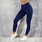 Women Yoga Leggings High Waist with Pocket Gym Workout Running Stretchy Butt Lifting Casual Skinny Pants